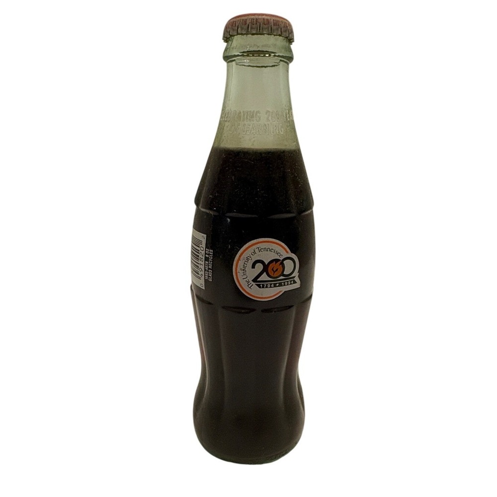 Coca-Cola The University of Tennessee 200 years Commemorative Bottle